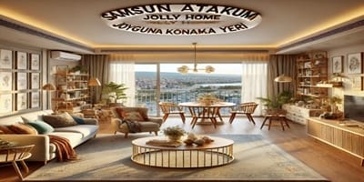 Samsun Atakum Jolly Home aileye uygun konaklama yeri